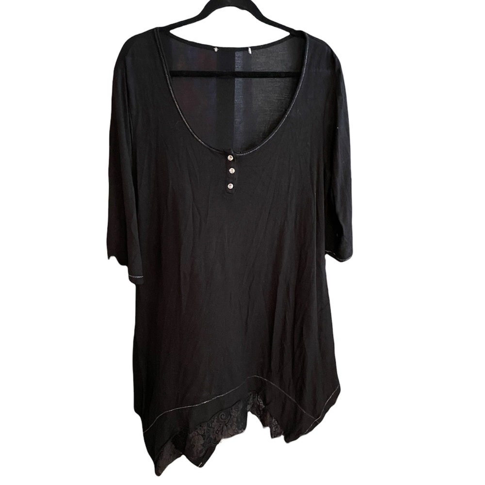 Women’s Black Plus Size Tunic
